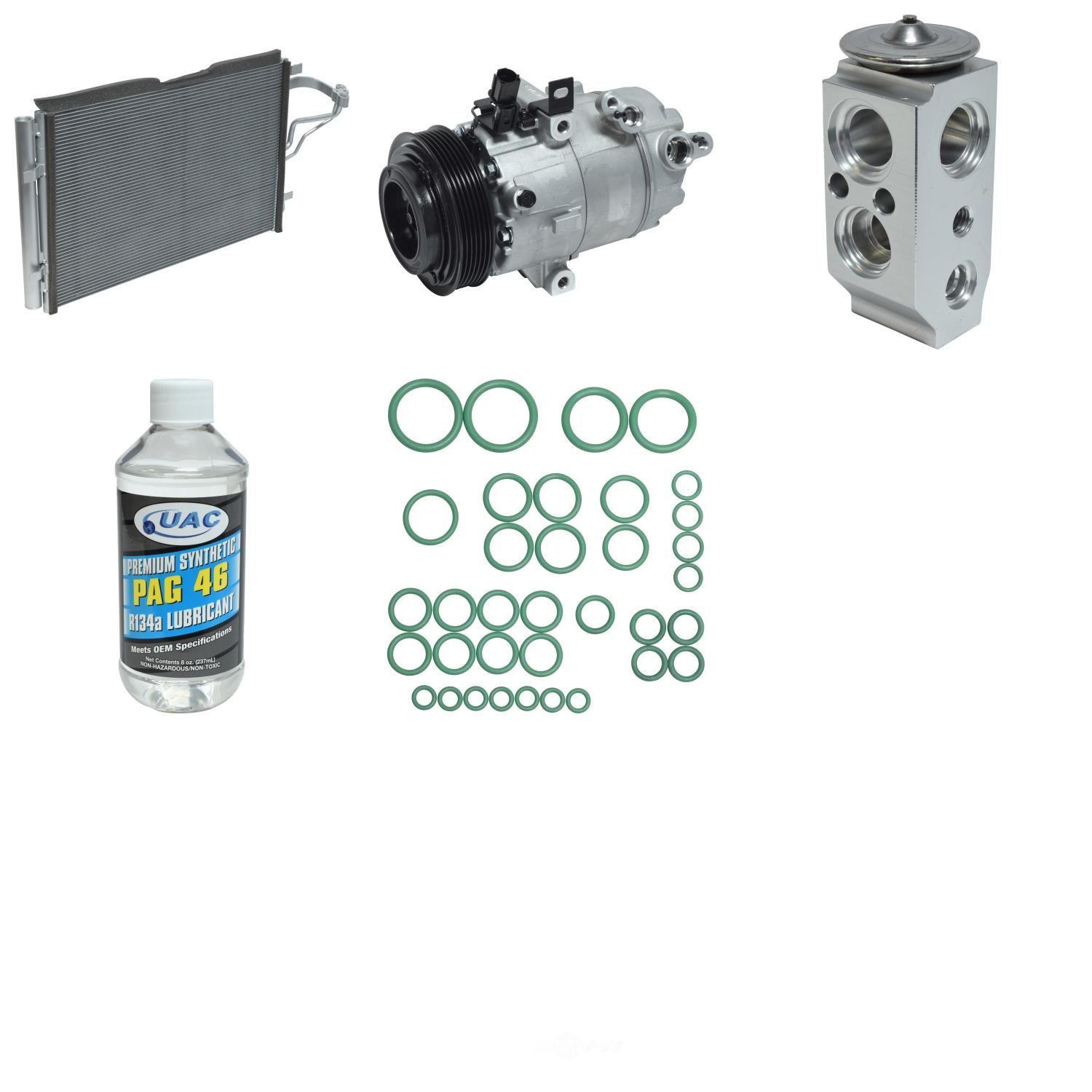 UNIVERSAL AIR CONDITIONER, INC. - Compressor-condenser Replacement Kit - UAC - kt-5950b