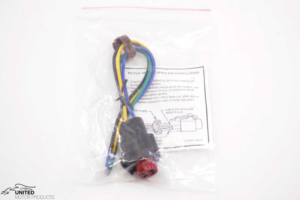 UNITED MOTOR PRODUCTS - A/C Compressor Cut-Out Switch Harness Connector - UIW CON-166
