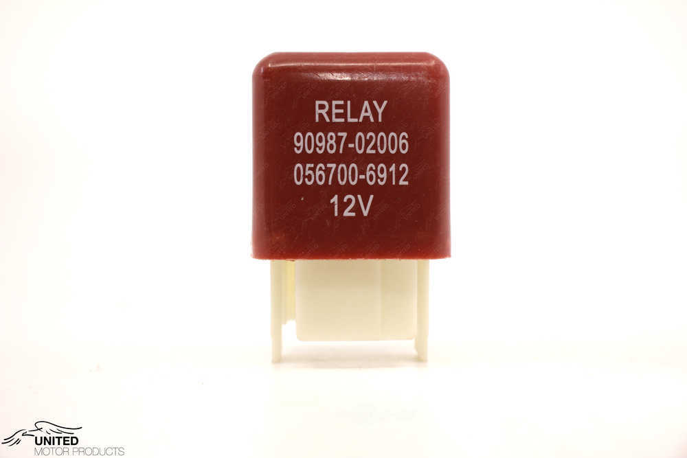 UNITED MOTOR PRODUCTS - Engine Cooling Fan Motor Relay - UIW RLY-104