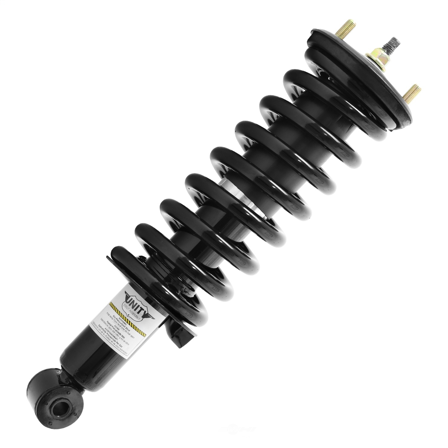 UNITY AUTOMOTIVE - Pre-assembled Complete Strut Assembly including Coil Spring, Top Mount a - UNY 11296