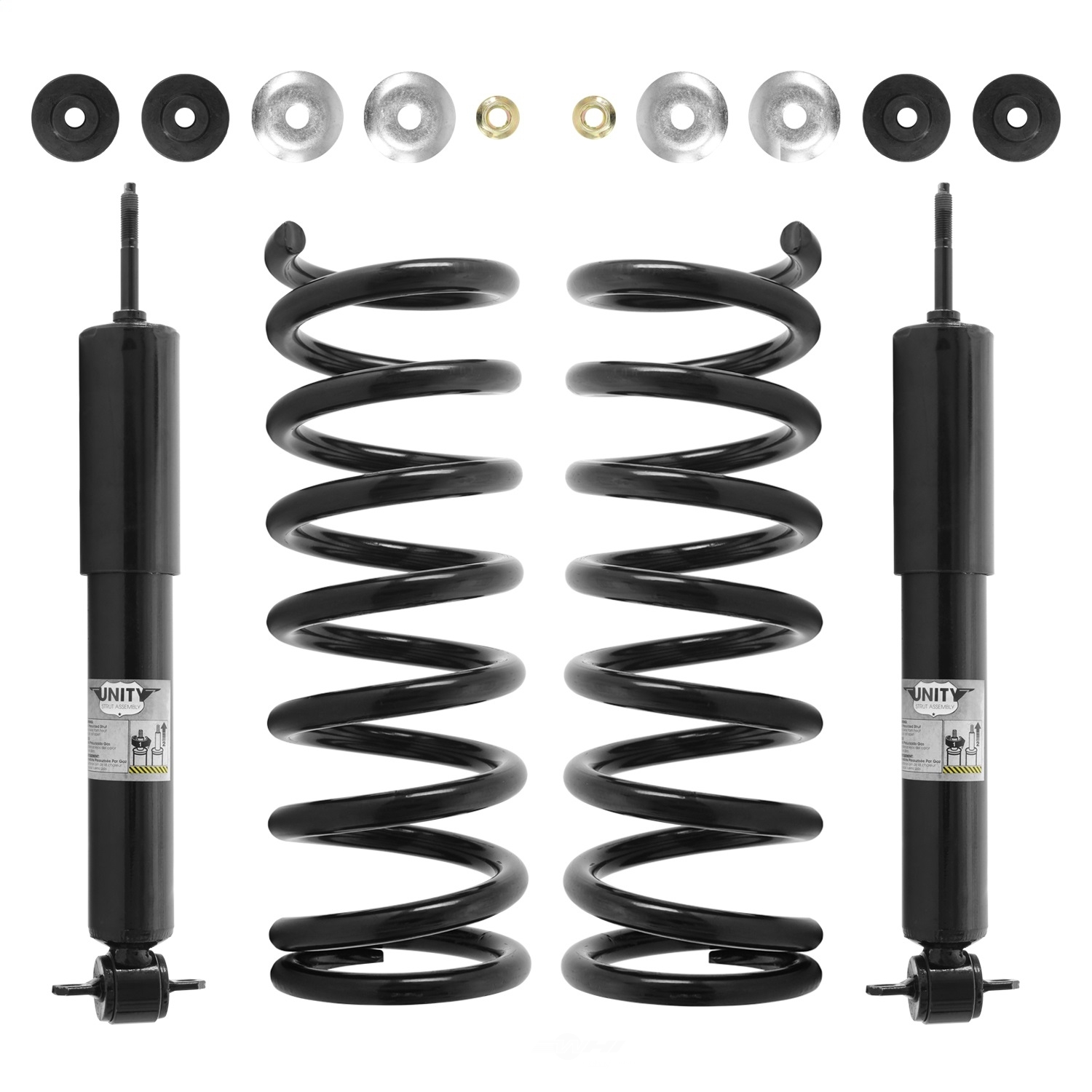 UNITY AUTOMOTIVE - Electronic to Passive Coil Spring Shock Conversion Kit - UNY 60968C