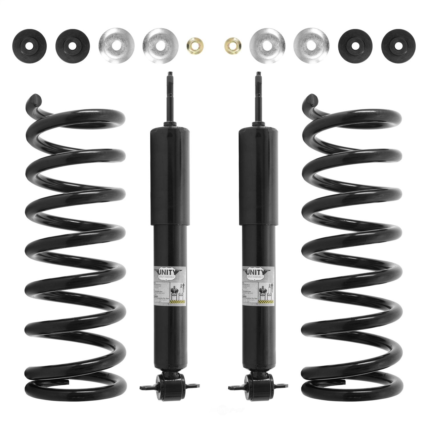 UNITY AUTOMOTIVE - Electronic to Passive Coil Spring Shock Conversion Kit - UNY 60969C