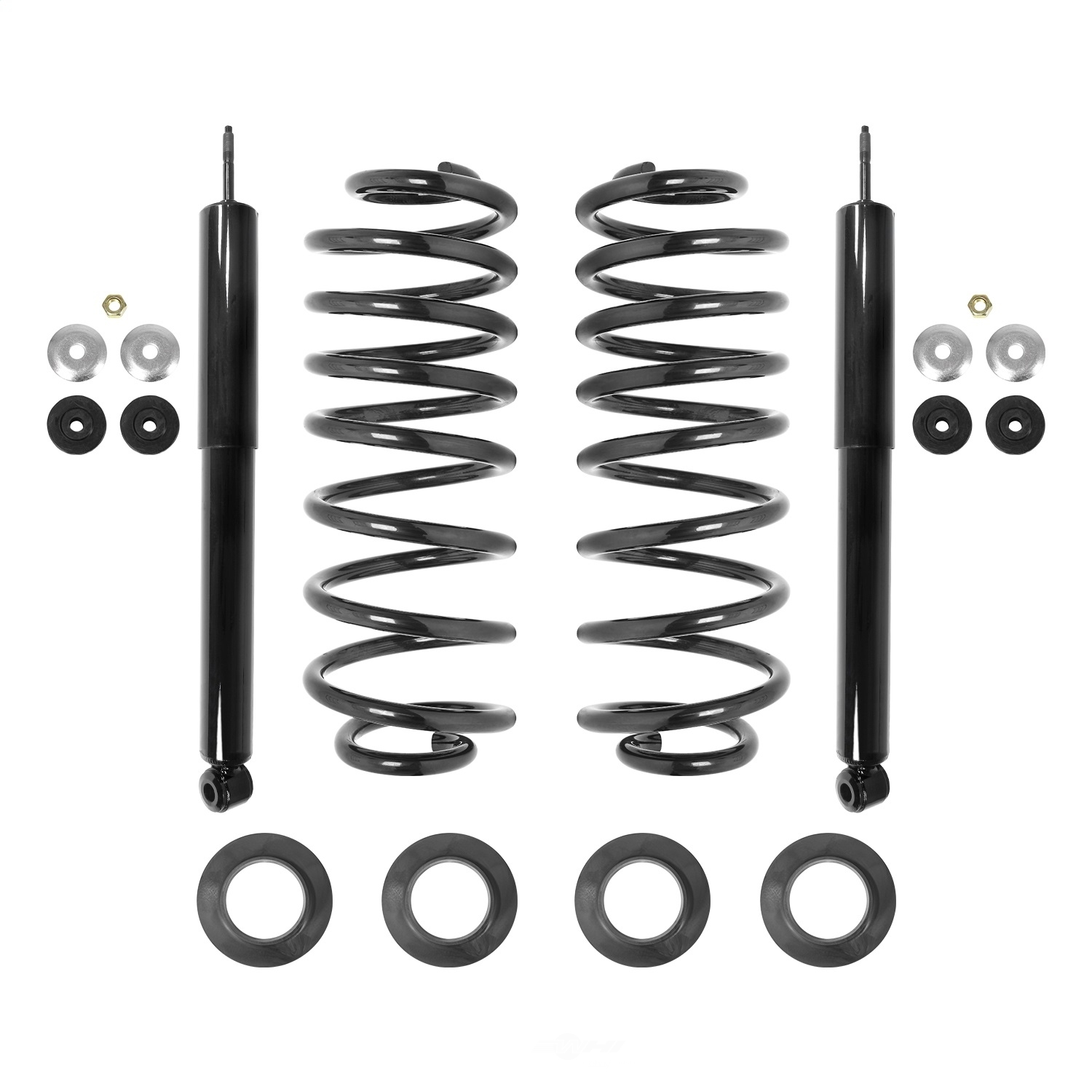 UNITY AUTOMOTIVE - Electronic to Passive Air Spring to Coil Spring Shock Conversion Kit - UNY 65993C