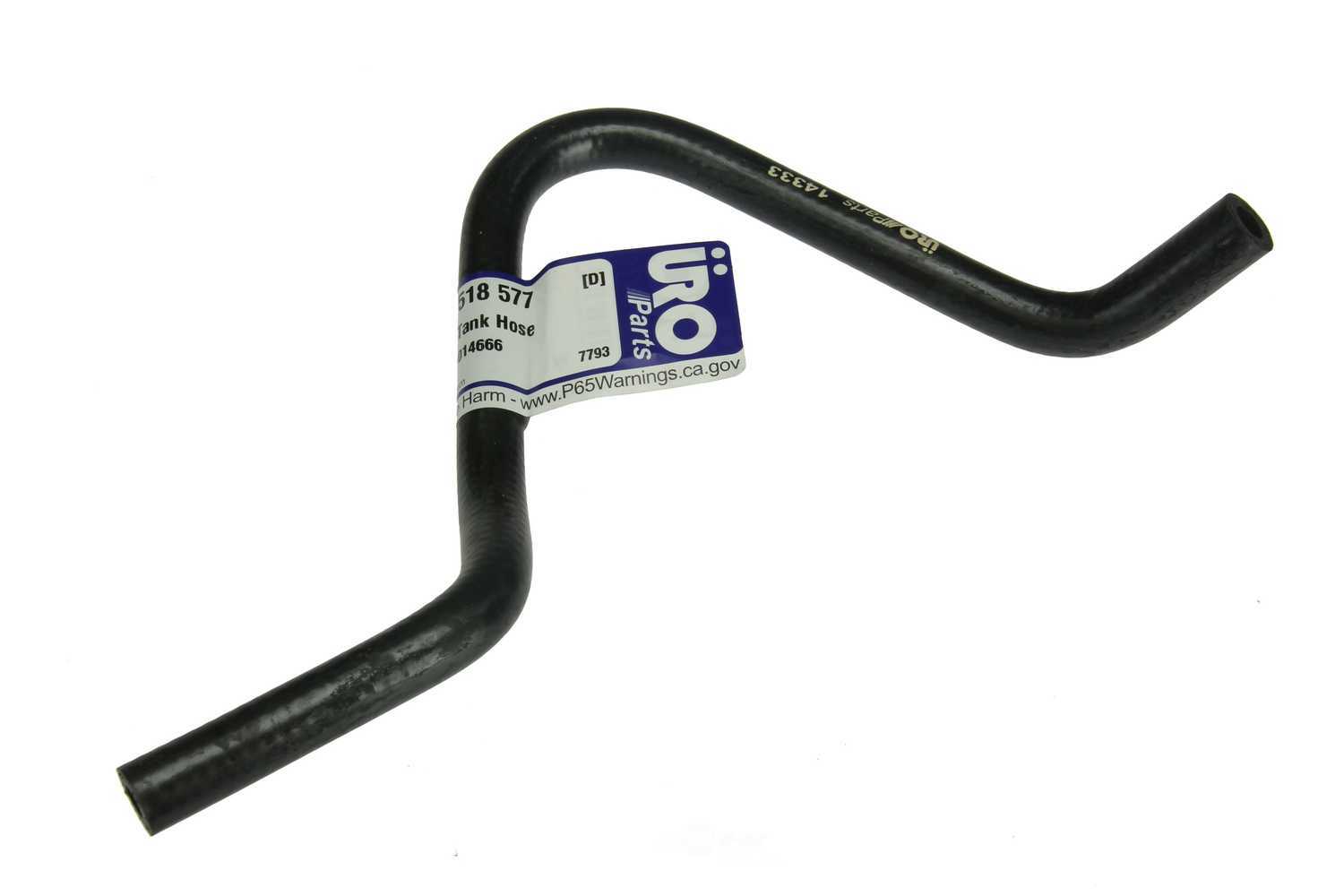 URO PARTS - Engine Coolant Reservoir Hose - URO 17127518577