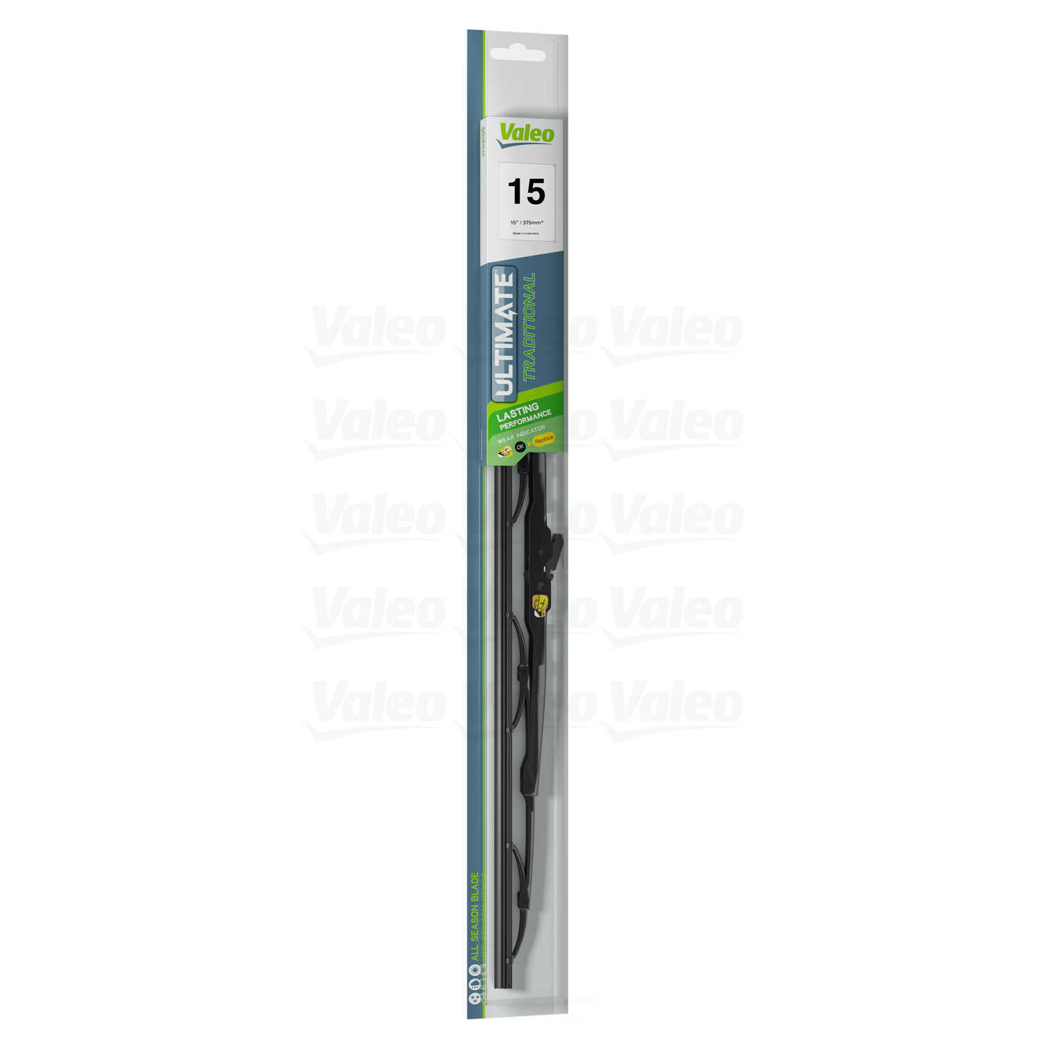 VALEO - Ultimate Traditional Windshield Wiper Blade (Front Left) - VEO 15