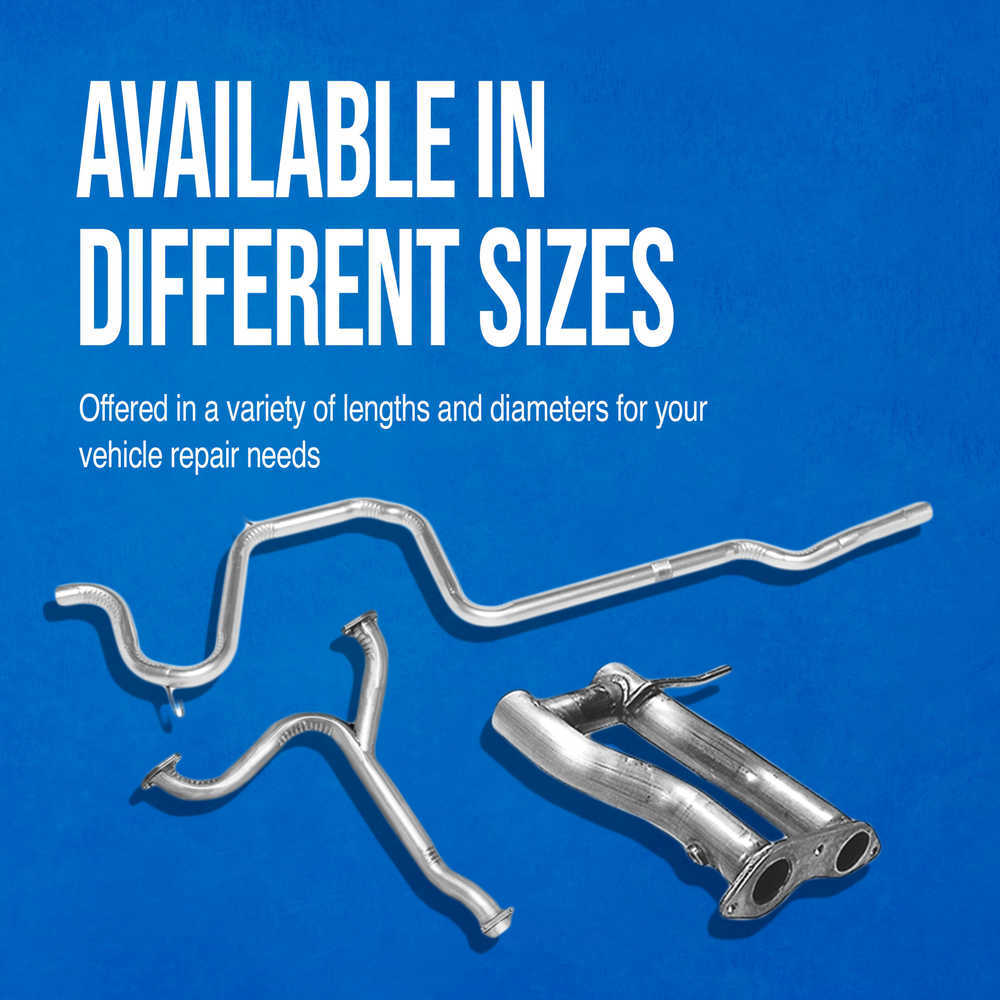 Exhaust Pipe 2.75" Inlet (ID) 2.75" Outlet (OD)