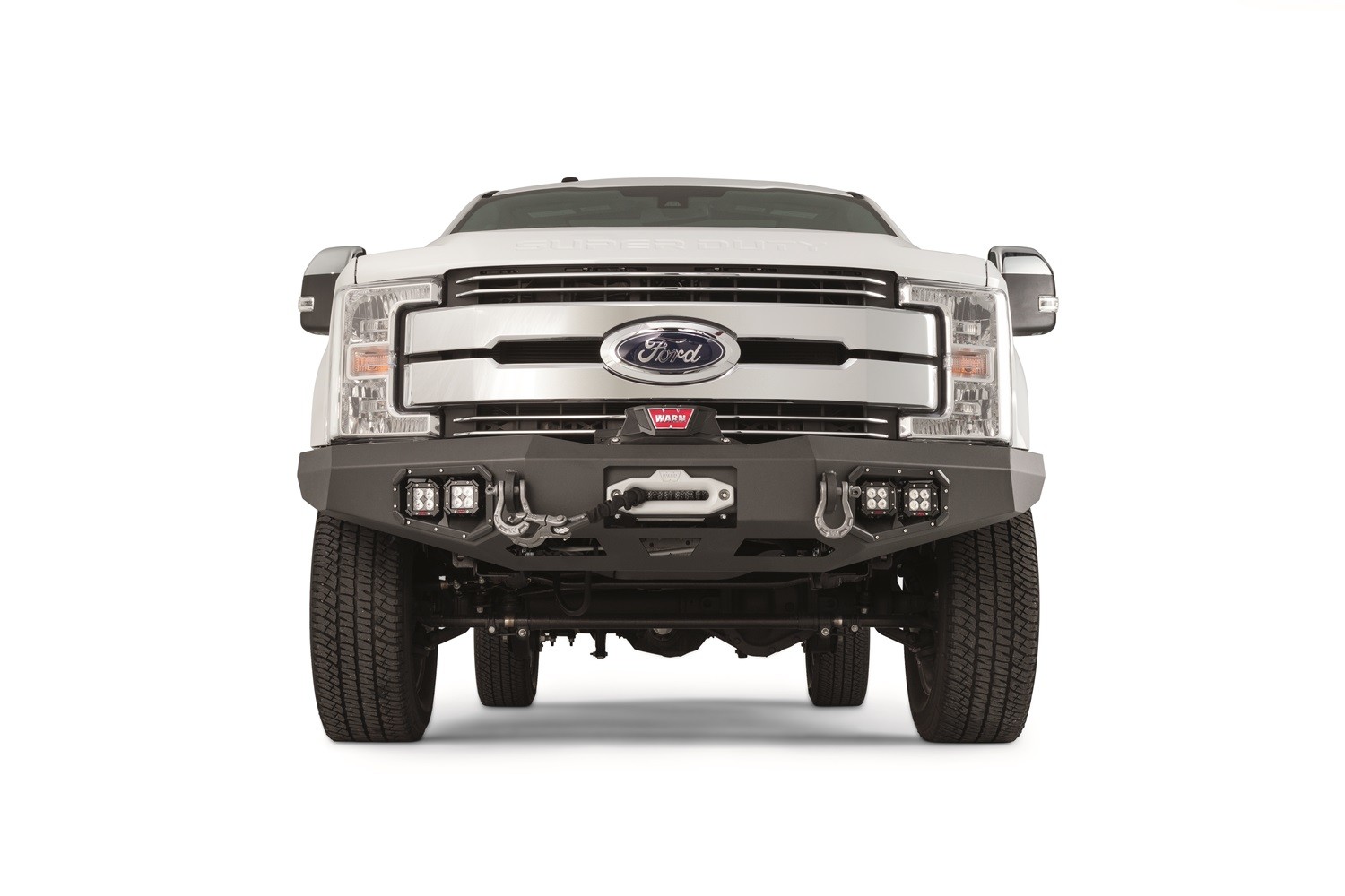 Foto de Parachoque Ascent Front para Ford F-250 Super Duty 2017 Marca WARN WINCH Número de Parte 97935
