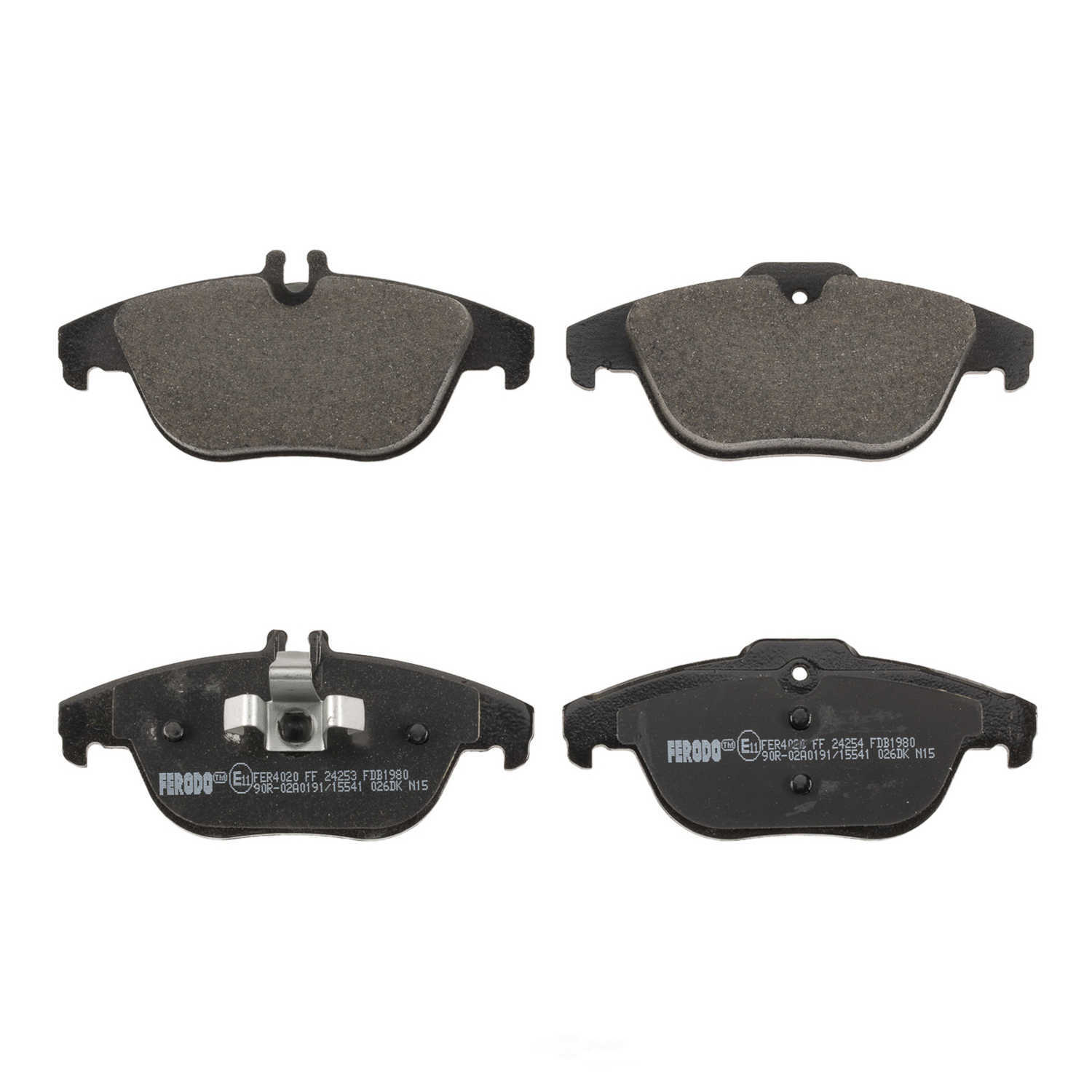 WAGNER BRAKE OEX1341 — Jeu de plaquettes de frein à disque arrière