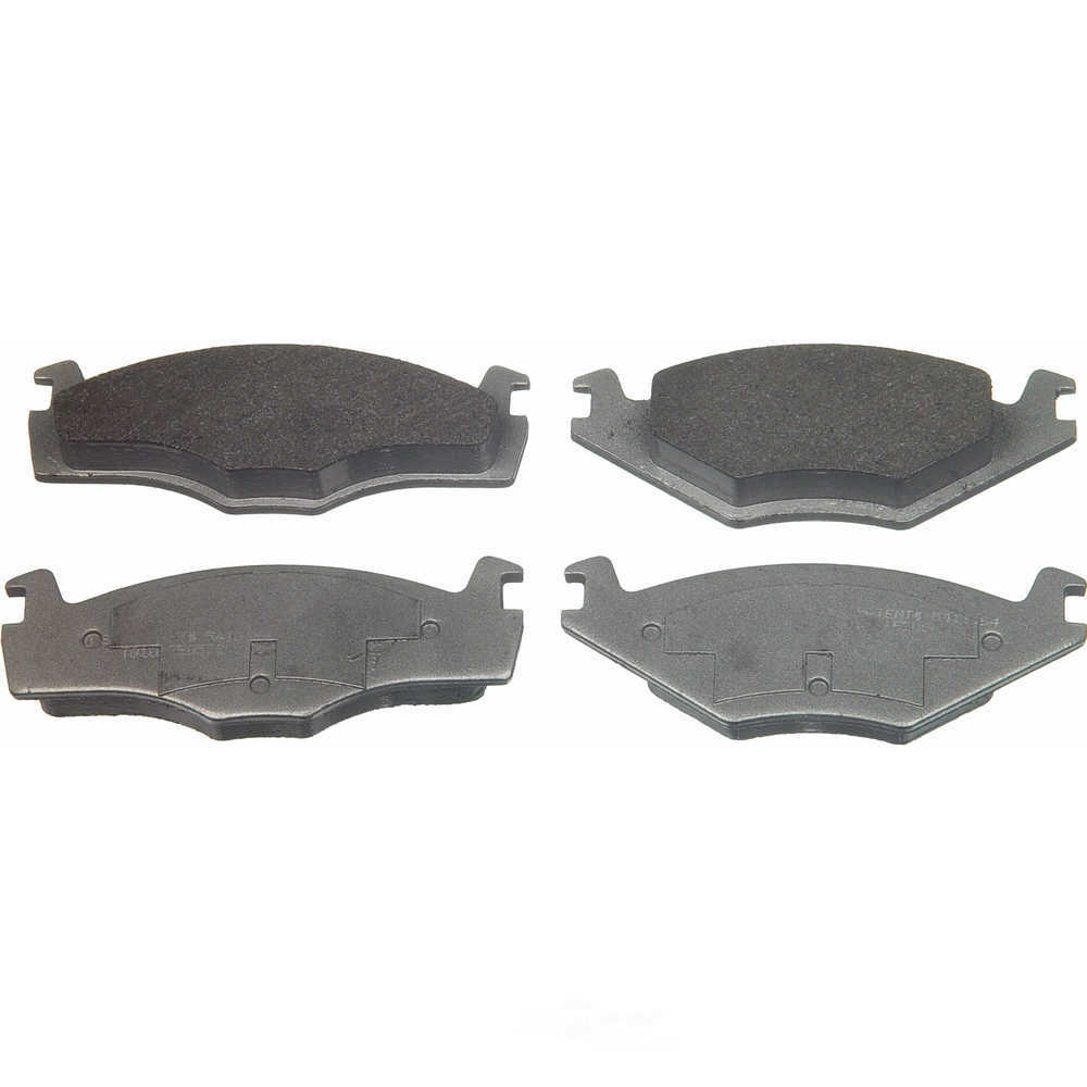 WAGNER BRAKE - ThermoQuiet Disc Brake Pad (Front) - WGC MX280A