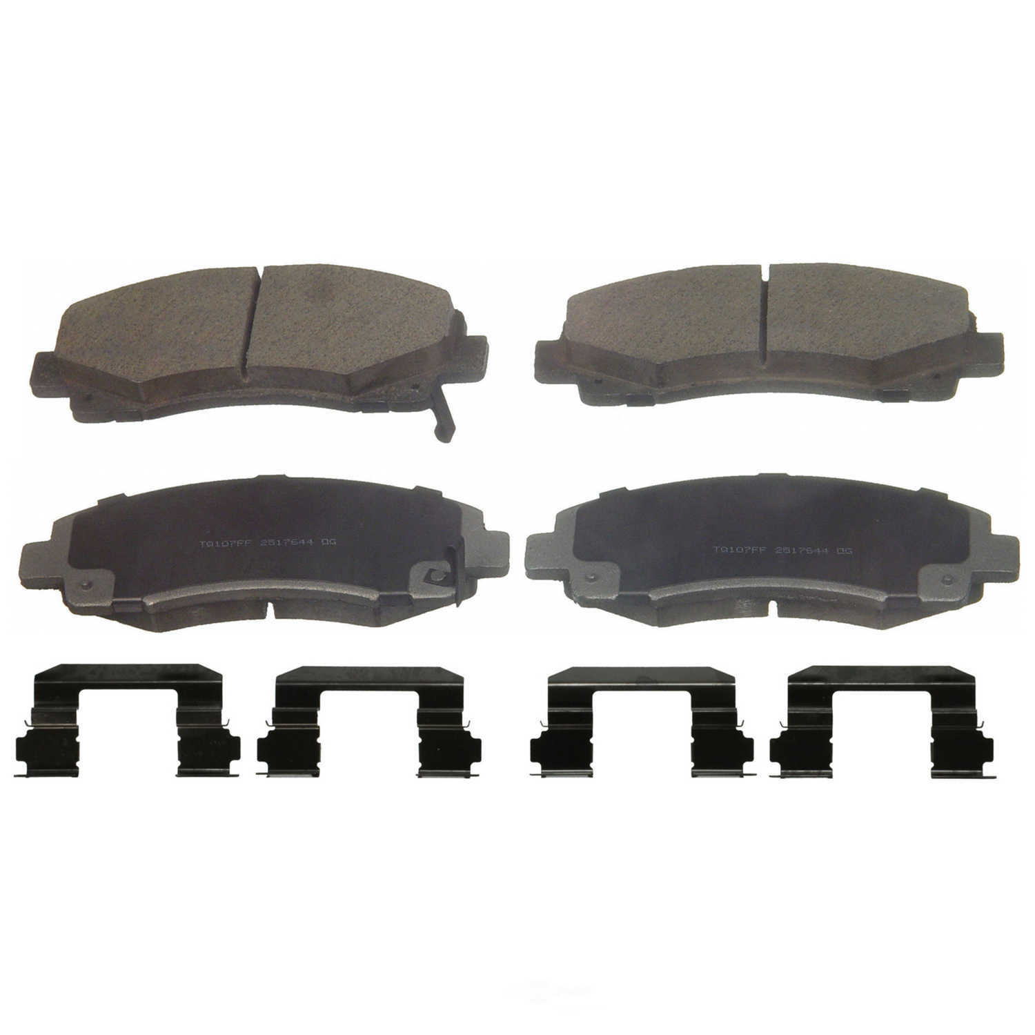 WAGNER BRAKE - ThermoQuiet Disc Brake Pad (Front) - WGC PD1102