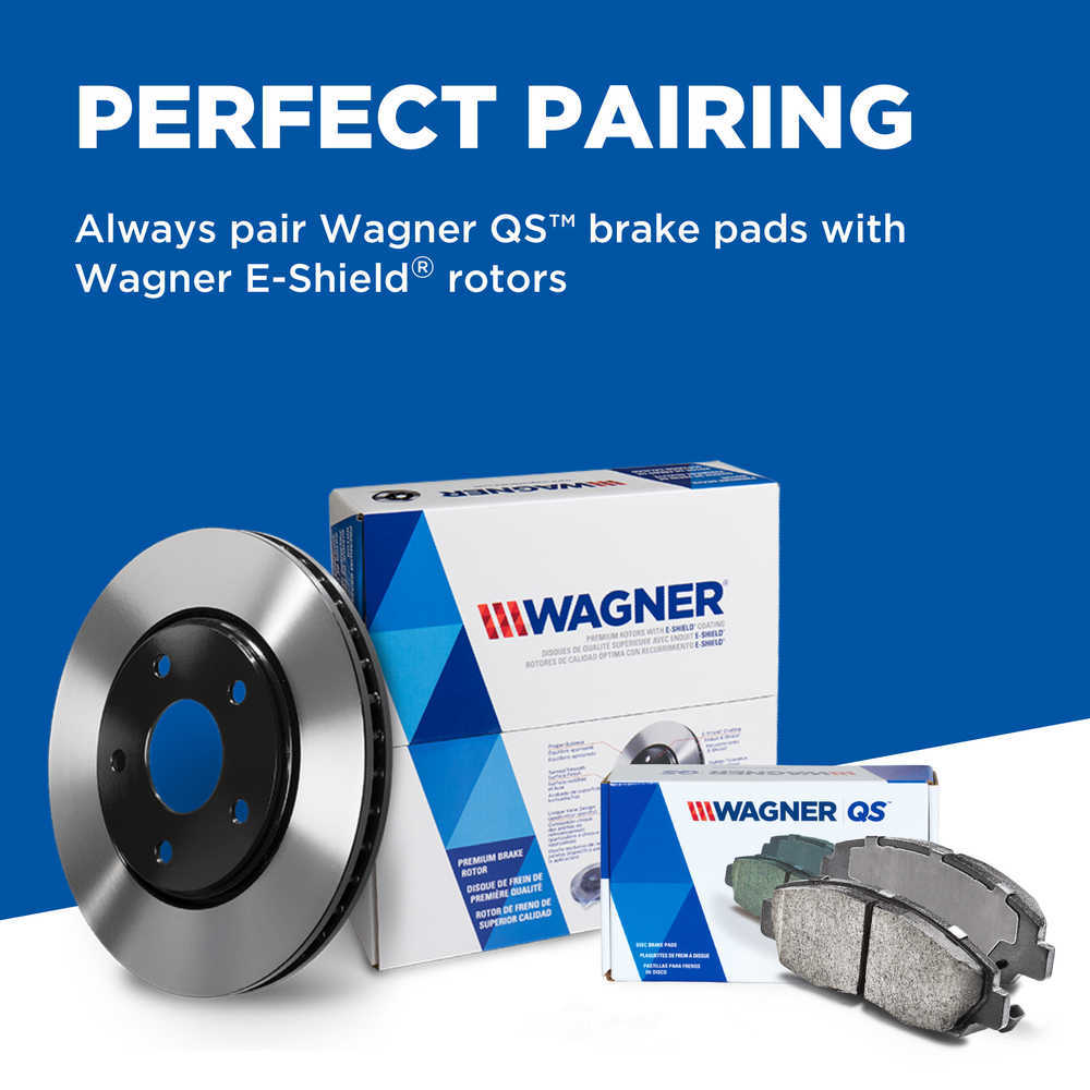WAGNER BRAKE - QuickStop Disc Brake Pad - WGC ZD1413