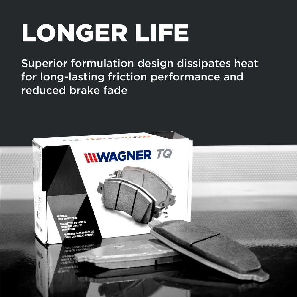 WAGNER BRAKE - ThermoQuiet Disc Brake Pad (Front) - WGC PD45A