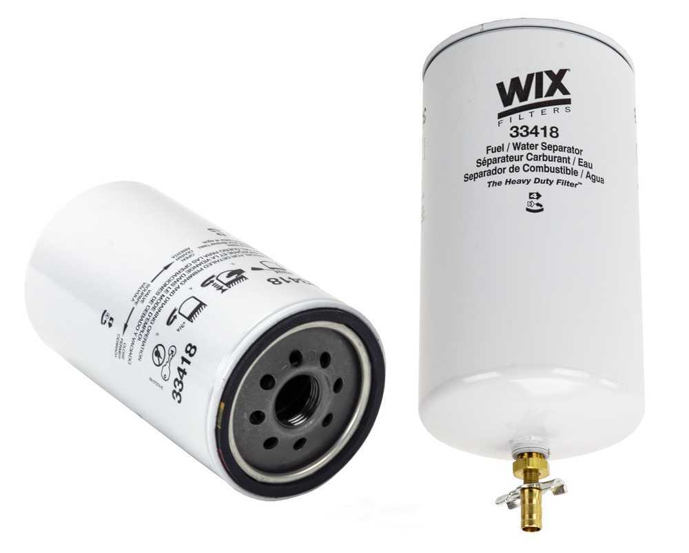 WIX - Fuel Water Separator Filter - Part Number: 33418 - Car Parts