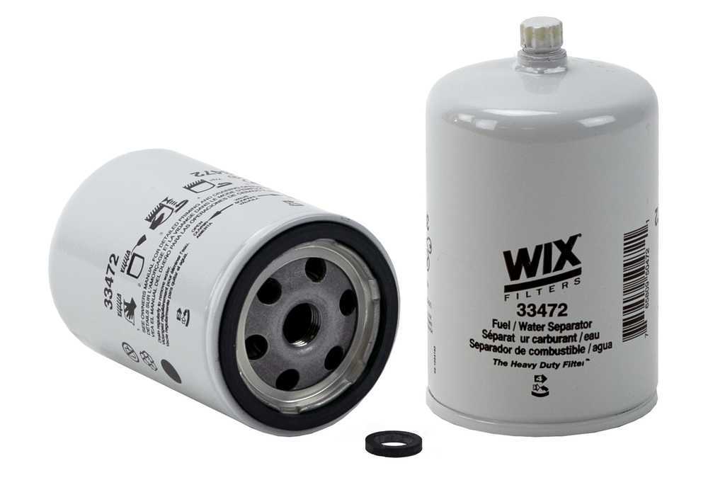 WIX - Fuel Water Separator Filter - WIX 33472