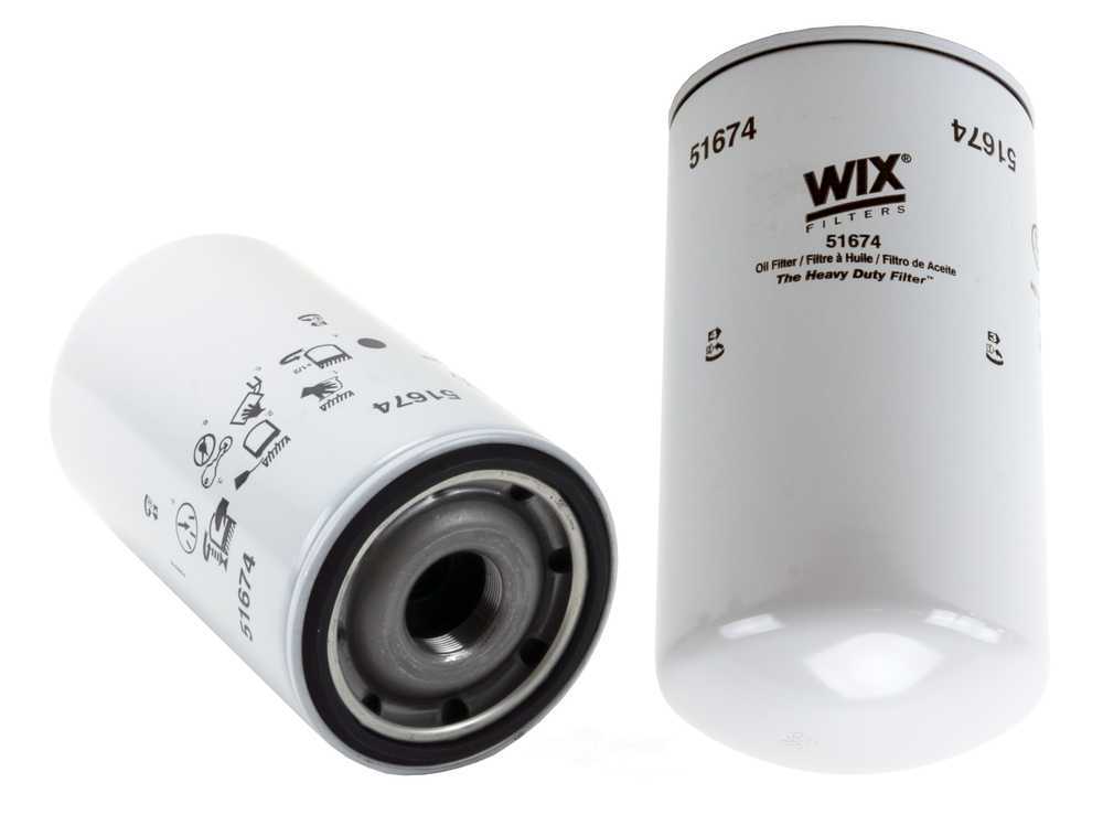 WIX - Engine Oil Filter - WIX 51674