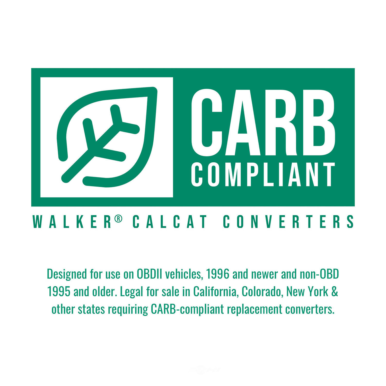 WALKER CARB CONVERTER - CalCat - WKC 84222