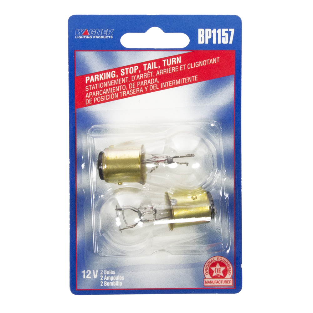 WAGNER LIGHTING - Miniature Lamp Blister Pack Brake Light - WLP BP1157