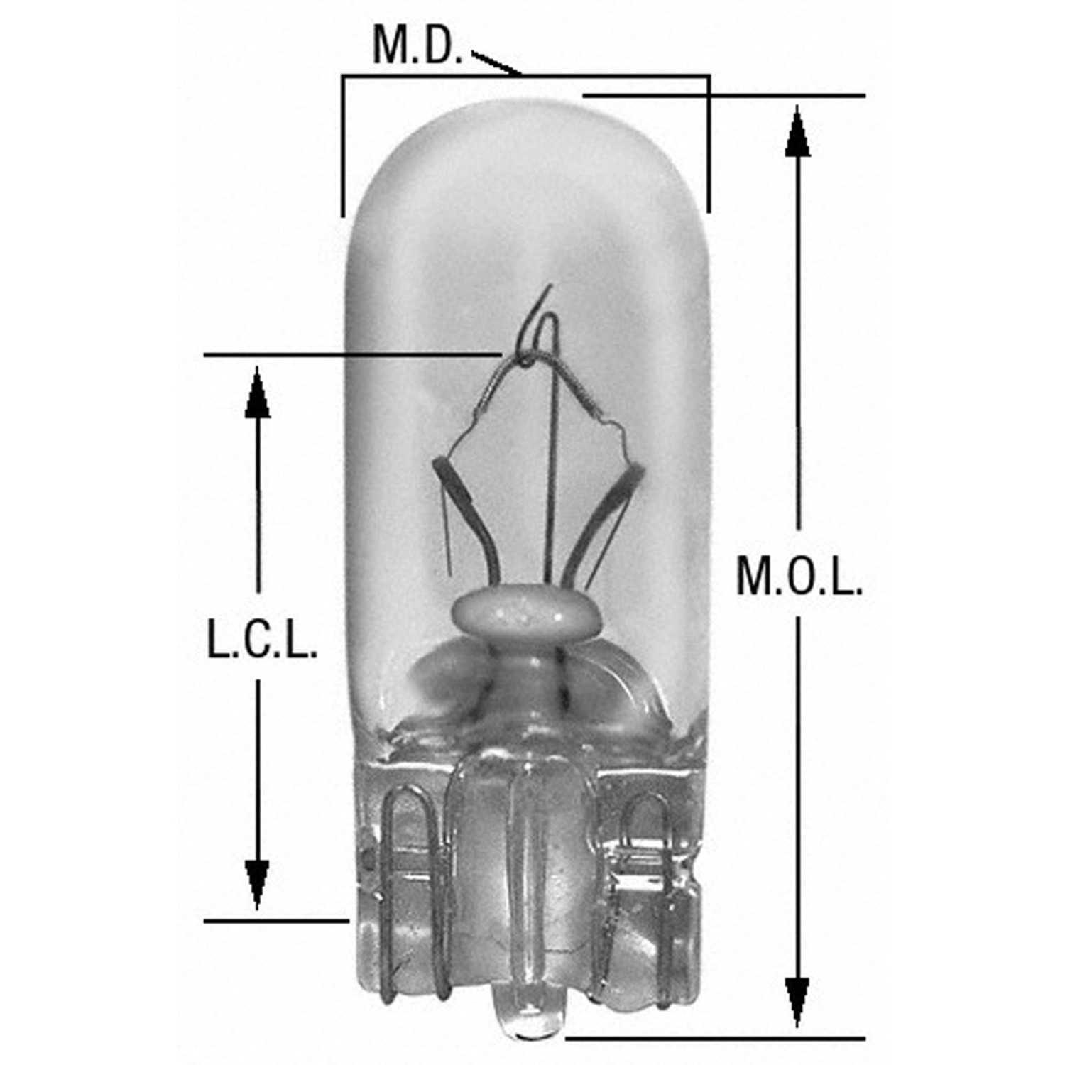 WAGNER LIGHTING - Stepwell Light Bulb - WLP BP17097LL