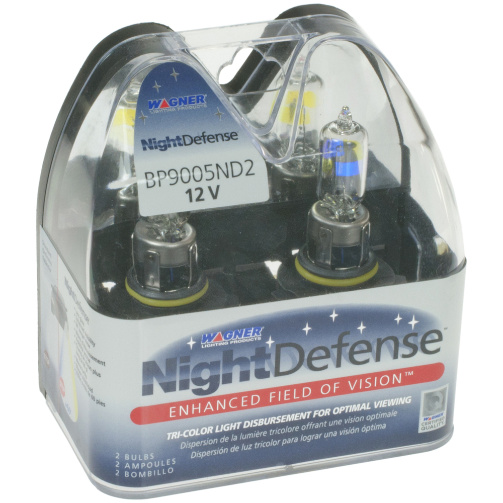 WAGNER LIGHTING - Night Defense Headlight Bulb (High Beam) - WLP BP9005ND2