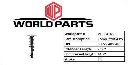 Worldparts Complete Strut Assembly