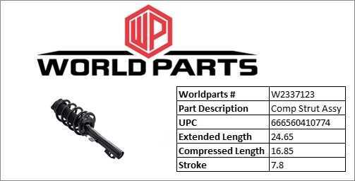 Worldparts Complete Strut Assembly