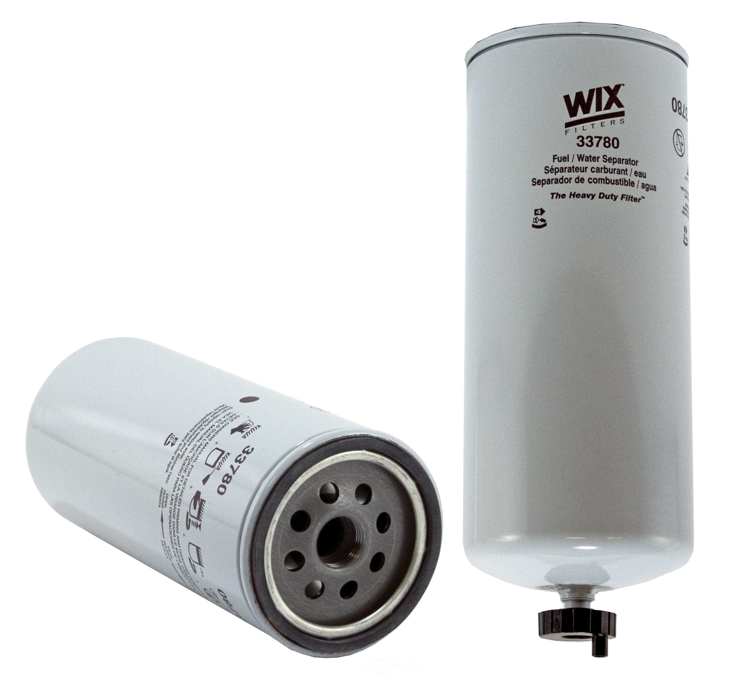 Filtre séparateur de carburant/eau à visser WIX