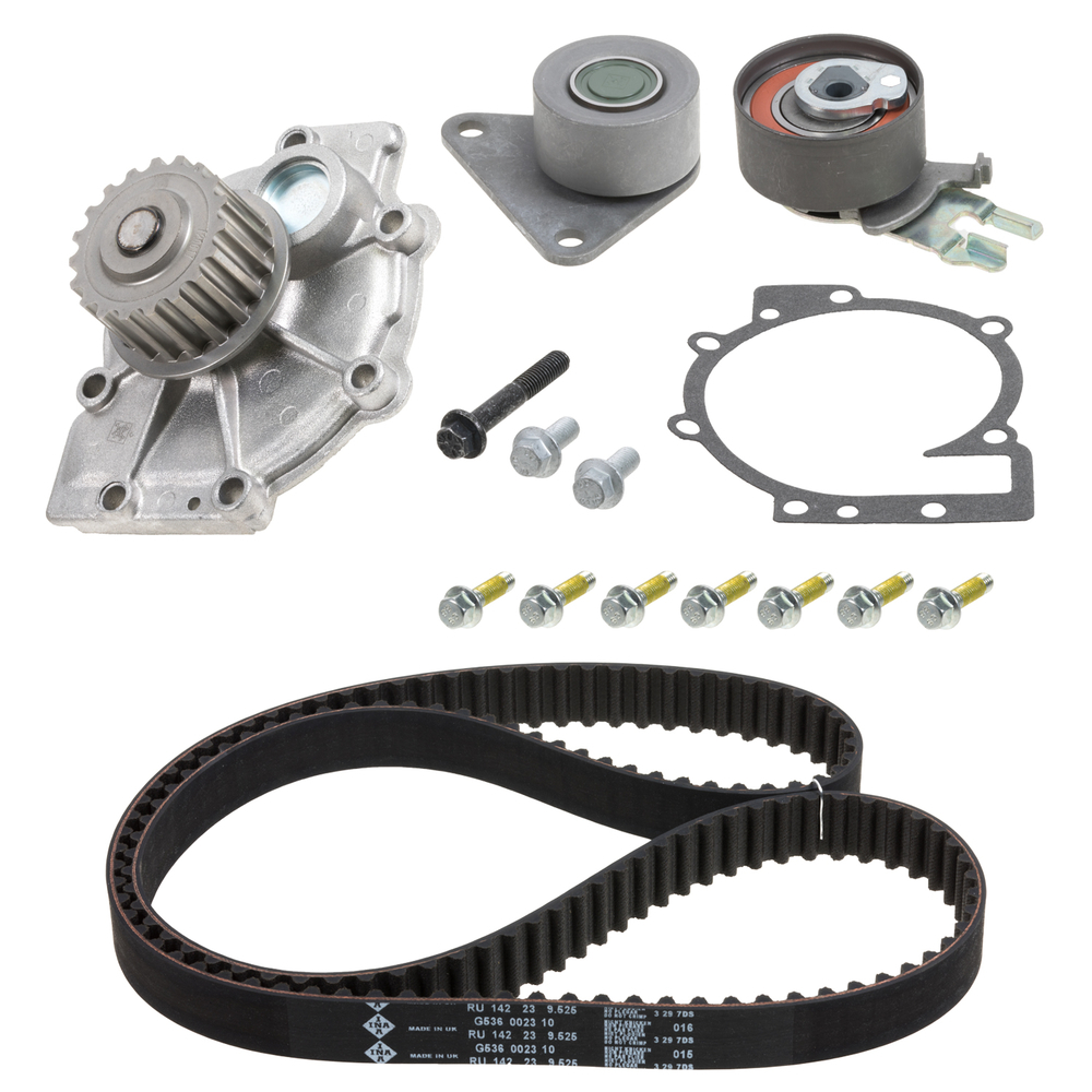 INA US - Engine Timing Belt Kit With Water Pump - ZVN ZD04673K