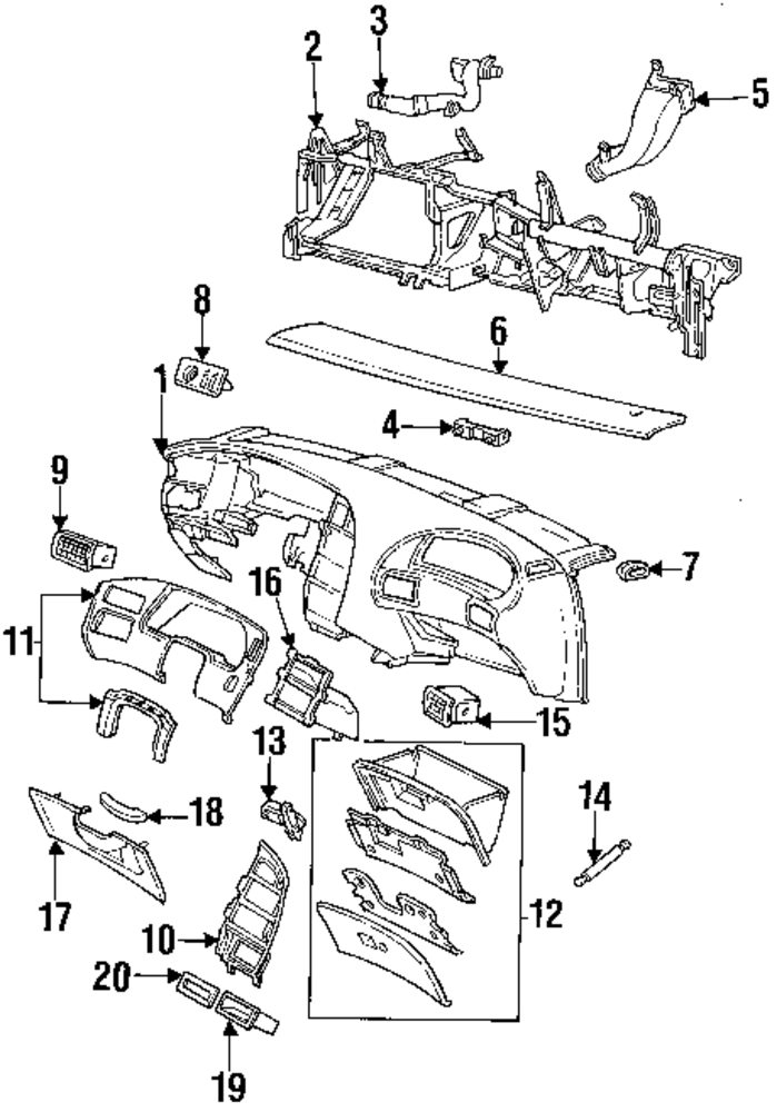 1997 Ford thunderbird parts catalog #9