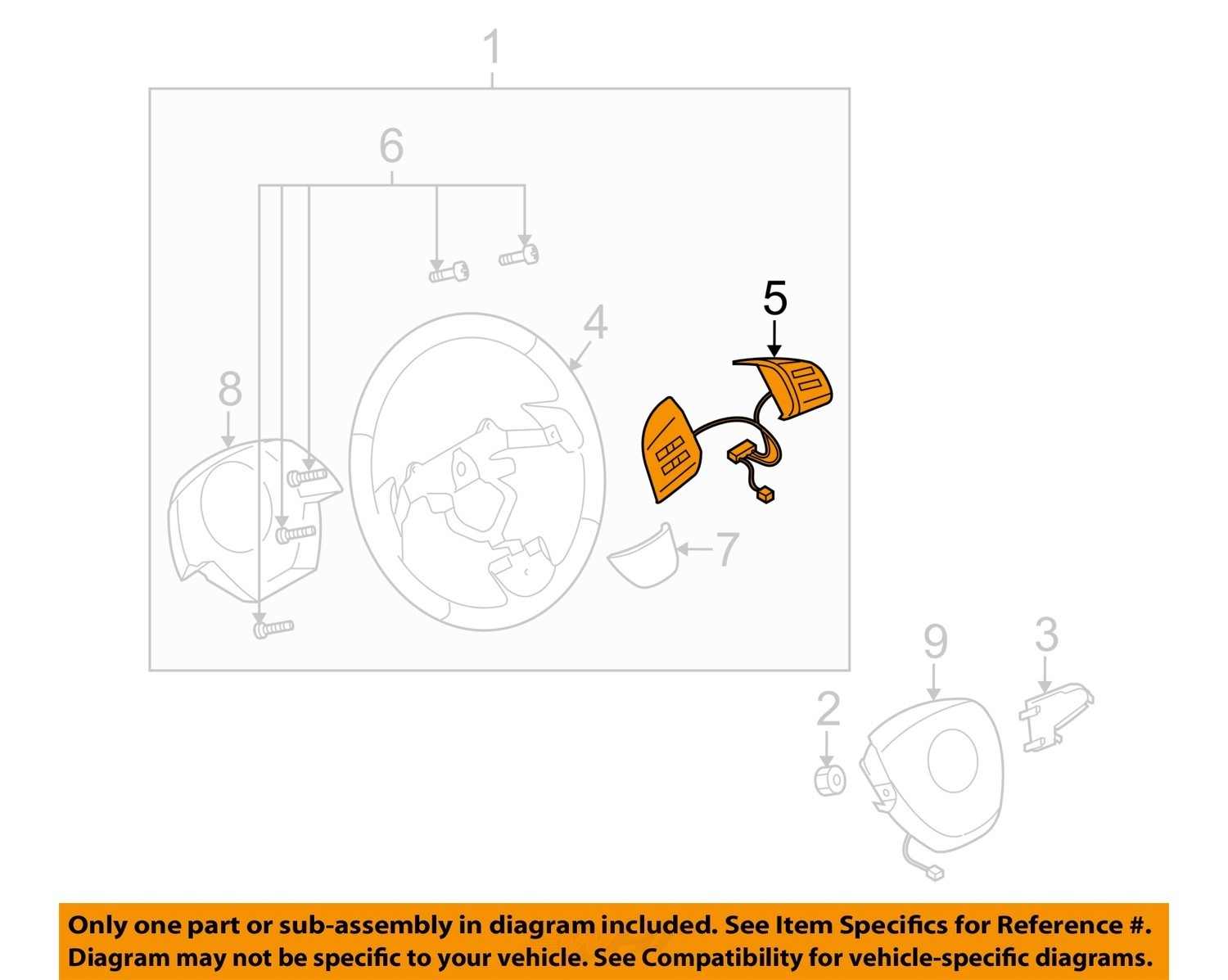 MAZDA OEM 07-09 CX-9 Cruise Control-Engagement Switch TD13664M0