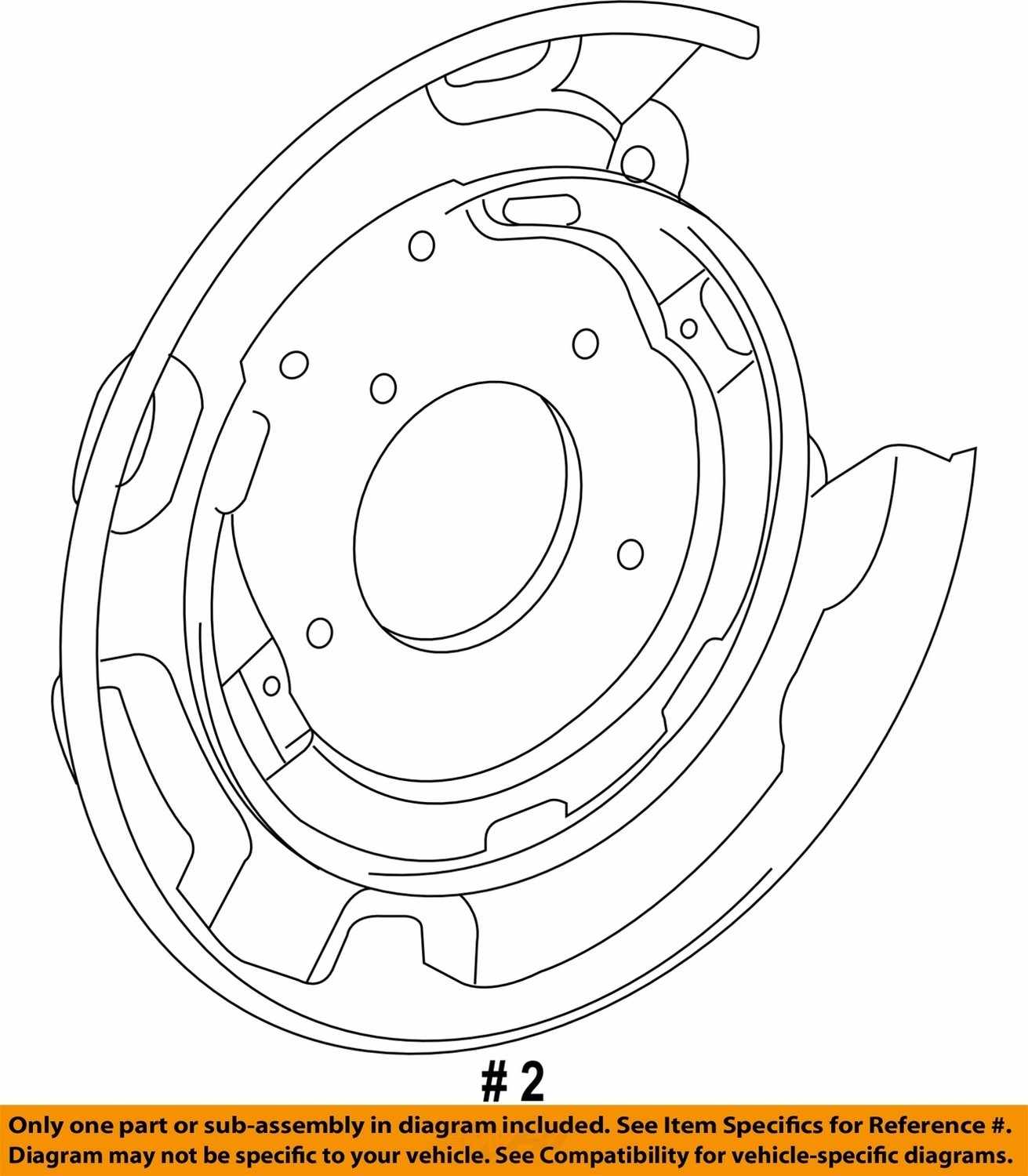 TOYOTA OEM 07-15 Tundra Rear Brake-Backing Plate Splash Dust Shield