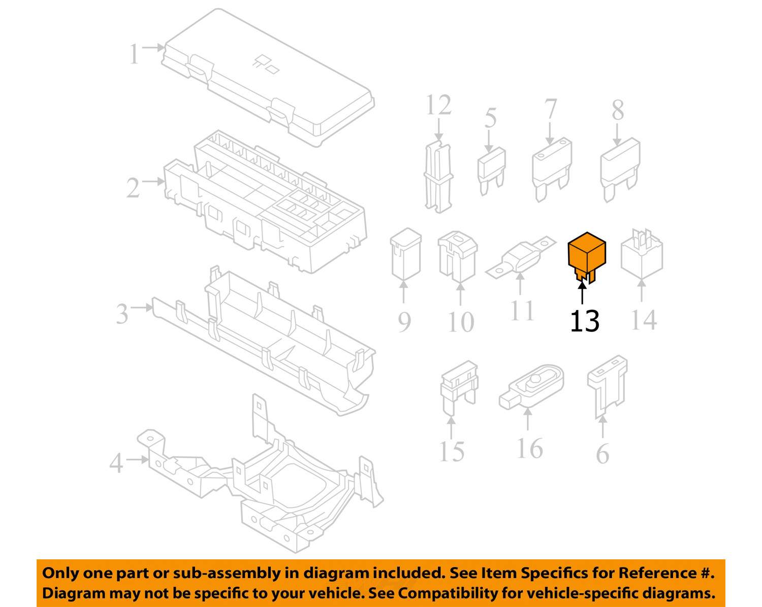 FORD OEMFUEL Pump Relay AA8Z9D370B CAD 65.10 PicClick CA